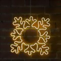 LED-Fenstersilhouette Schneeflocke